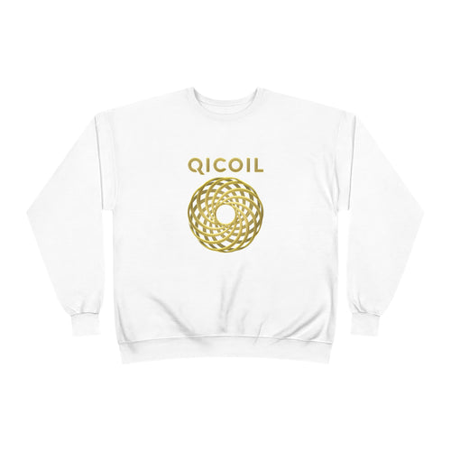 Qi Life EcoSmart® Crewneck Sweatshirt - White