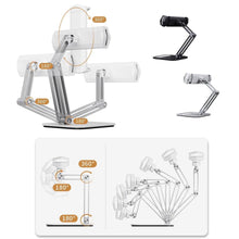 Chargez l'image dans la visionneuse de la galerie, Adjustable Resonant Console Desk Stand - Qi Life Store