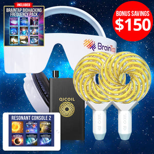 Braintap + Qi Coil™ 3S Transformation System with Resonant Console 2 - Qi Life Store