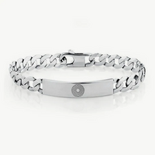 Load image into Gallery viewer, EMF 5G Protection Quantum Scalar Curb ID Bracelet - Gold - Qi Life Store