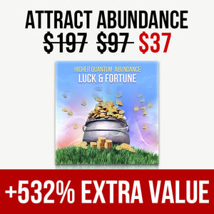 Potent Abundance Attraction Frequency +532% Extra Value - Qi Life Store