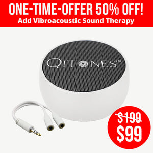 Qi Tones™ Vibroacoustic Therapy System (Add Sound to Qi Coils) - Qi Life Store