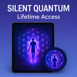 Digital spiritual program with Silent Quantum frequency crafted for lifetime access