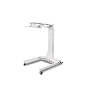 Qi Radiance Motorized Rolling Stand — Height-Adjustable & 360° Rotating