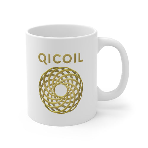 Qi Life Ceramic Coffee Cups, 11oz