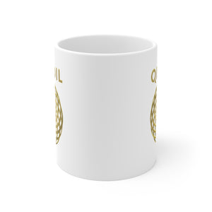 Qi Life Ceramic Coffee Cups, 11oz
