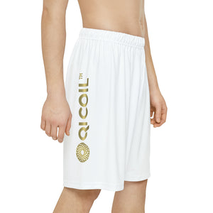 Qi Life Men’s Sports Shorts - White