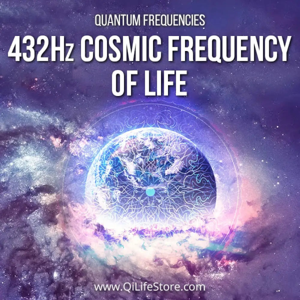 432 Hz Cosmic Resonant Frequency of Life Series. - Qi Life Store 