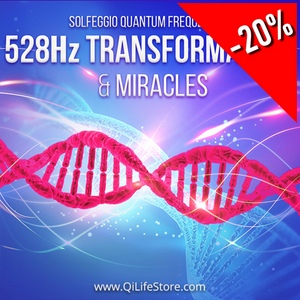 528 Hz Solfeggio DNA Activation Quantum Frequencies - Qi Life Store 