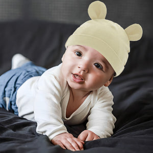 5G EMF Baby Beanie EMF Shield Energy Armor™ Infant Bonnet. - Qi Life Store 