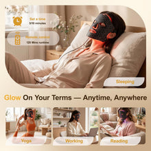 Bild in Galerie-Viewer laden, Qi Radiance DermaGlow — Red + NIR Silicone Face Mask