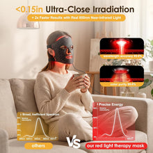 Bild in Galerie-Viewer laden, Qi Radiance DermaGlow — Red + NIR Silicone Face Mask