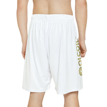 Cargar imagen en el visor de la galería, Qi Life Men’s Sports Shorts - White