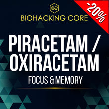 Load image into Gallery viewer, Piracetam Oxiracetam: Focus &amp; Memory
