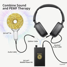 Load image into Gallery viewer, PRO Headset (Add Sound Therapy to Qi Coils™)