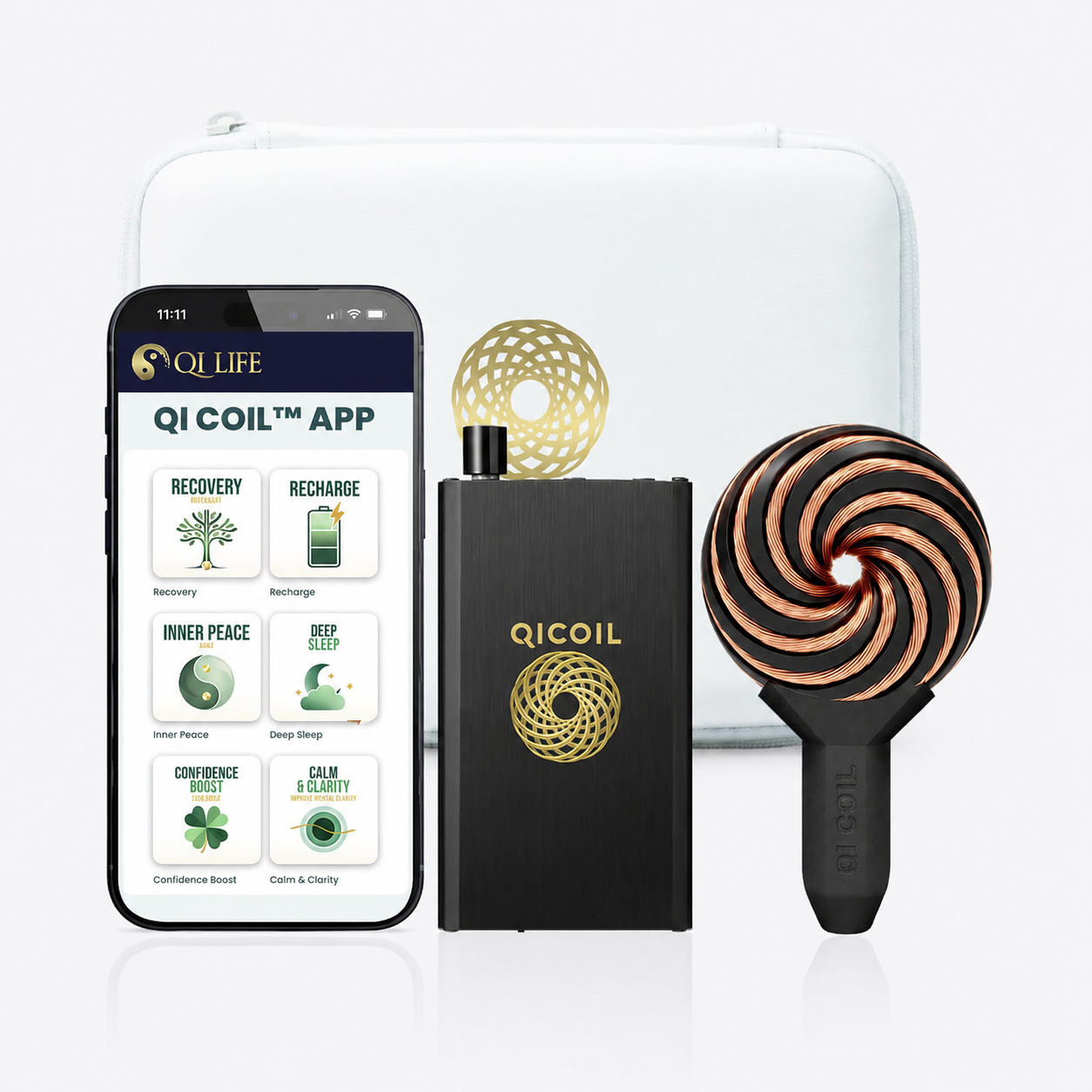 Qi Coil™ Mini System - Mobile Rife & PEMF Therapy