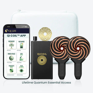 Qi Coil™ Mini Twin System - Mobile Rife & PEMF Therapy