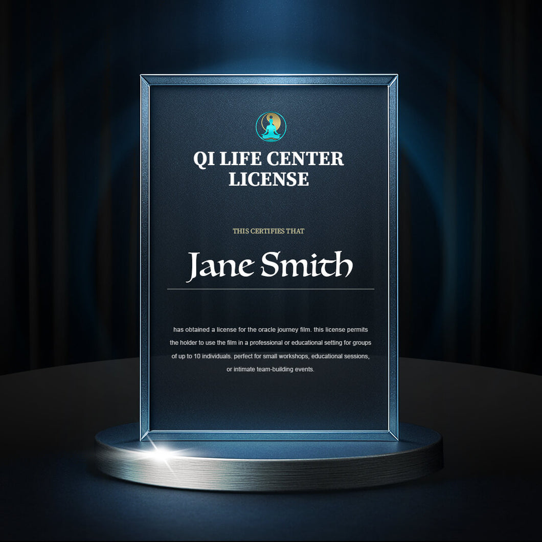 Qi Life Center License