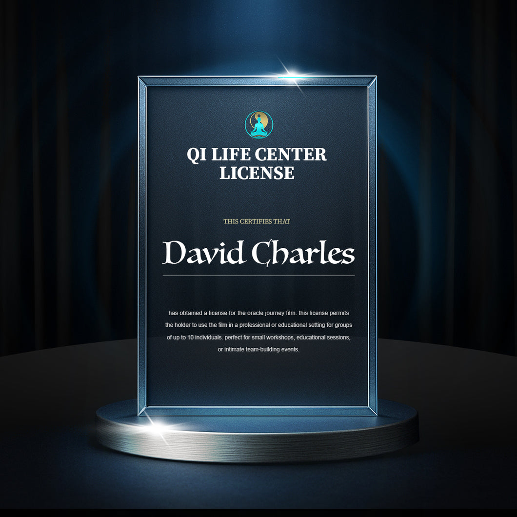 Qi Life Center License