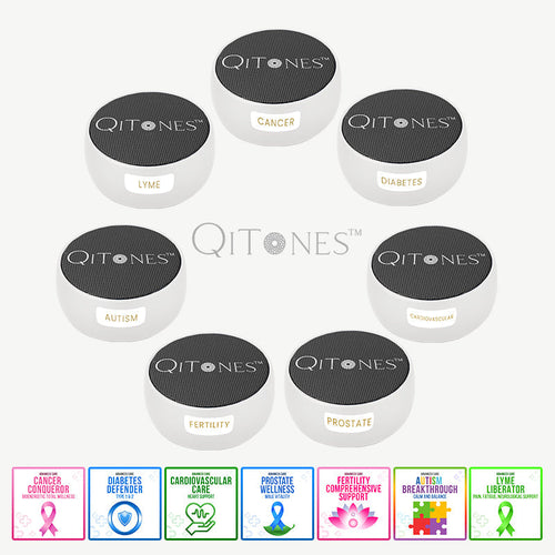 Qi Tones™ Advanced Serenity Set: Boosted Mental Clarity..