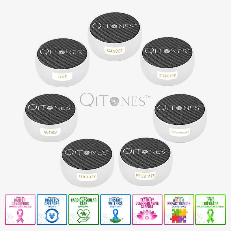 Qi Tones™ Advanced Harmony Collection: Enhanced Sleep Quality.