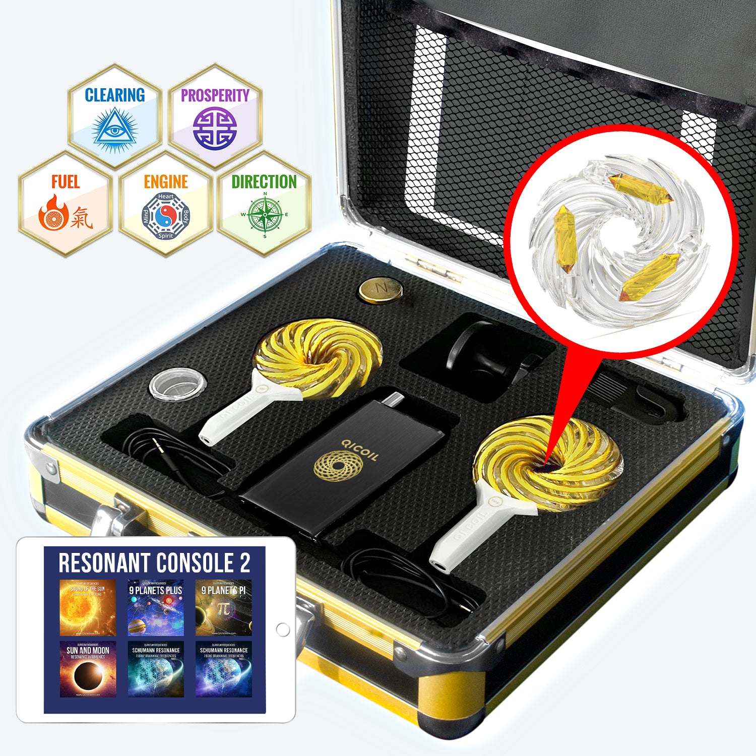 Qi Coil™ 3S System + Resonant Console 2