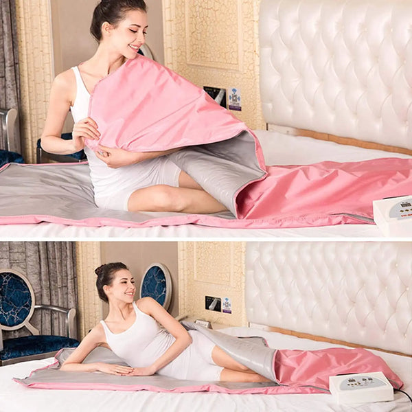 Far Infrared Sauna Blanket Weight Loss and Detox Therapy Machine.