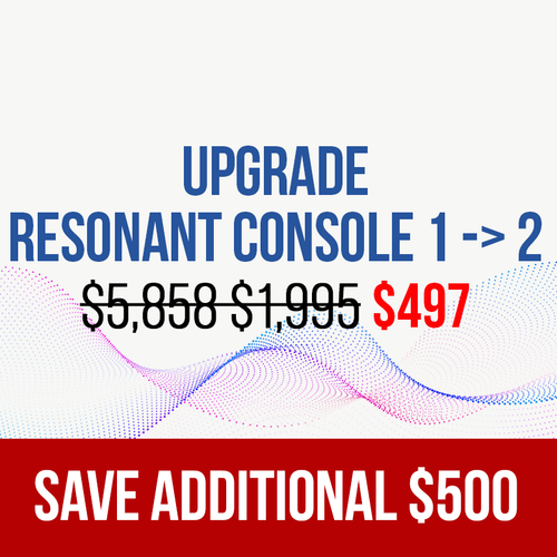Actualización de Resonant Console 2 (desde Resonant Console 1) - Qi Life Store 