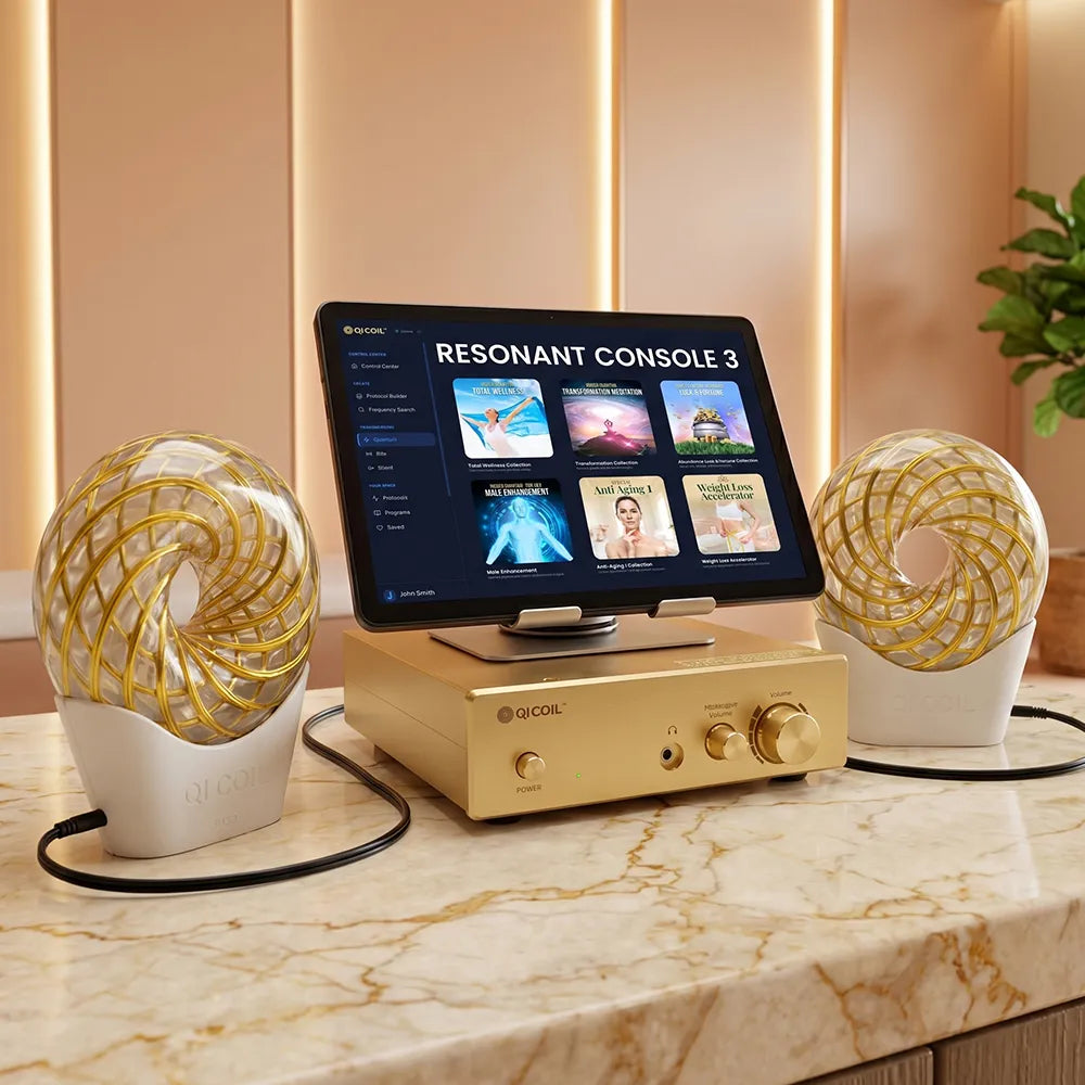 Qi Coil™ Max Scalar System + Resonant Console 3