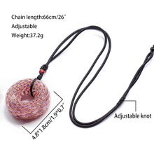 Load image into Gallery viewer, Amethyst Qi Life Pendant [Pre-Order] · Calm · Mental Clarity