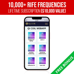 FREE Lifetime Subscription to 10,000+ Rife Frequencies