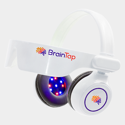 BrainTap Headset - Sleep, Focus, Meditation, Boost Brain Function. - Qi Life Store 