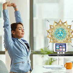 Qi Coil™ Aura Rife Machine System with Resonant Console 2.