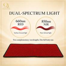 Chargez l'image dans la visionneuse de la galerie, Qi Radiance™ Full Body Mat - Red Light Therapy