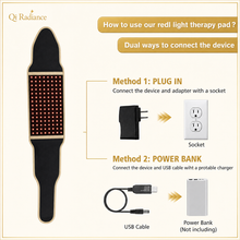 Bild in Galerie-Viewer laden, Qi Radiance BodyWrap — Rechargeable Red + NIR Wellness Belt