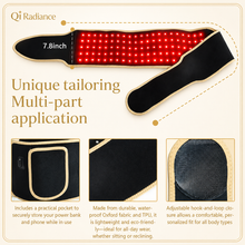 Bild in Galerie-Viewer laden, Qi Radiance BodyWrap — Rechargeable Red + NIR Wellness Belt