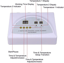 Load image into Gallery viewer, Far Infrared Sauna Blanket Weight Loss and Detox  Therapy Machine. - Qi Life Store 