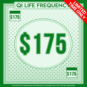 Free $175 Frequency Voucher - Limited Time Only - Qi Life Store 