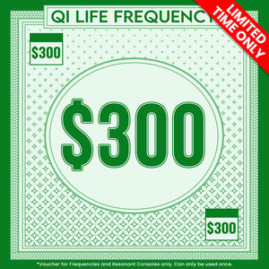 Free $300 Frequency Voucher - Limited Time Only - Qi Life Store 