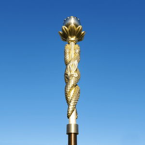Golden Staff of Legends - Qi Life Store 