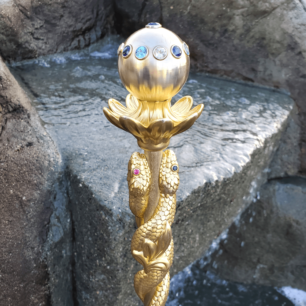 Golden Staff of Legends - Qi Life Store 
