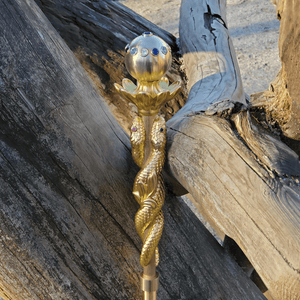 Golden Staff of Legends - Qi Life Store 