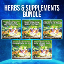 Load image into Gallery viewer, Herbs And Supplements Bundle Higher Quantum Frequencies