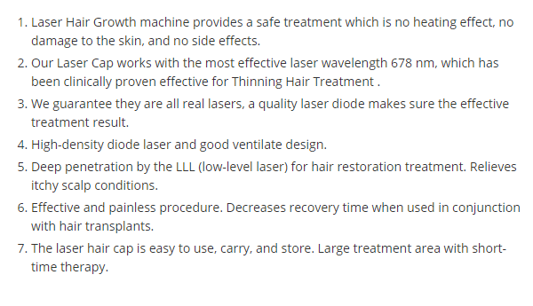 QI LITE Professional Hair Growth & Stop Hair Loss System.