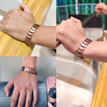 將圖像加載到圖庫查看器中，Magnetic Therapy Bracelet Men Women for Arthritis &amp; Pain Relief  Pure Copper. - Qi Life Store 