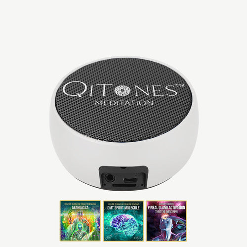 Meditation with Qi Tones™ Therapeutic Natural Relaxation Audio System. - Qi Life Store 