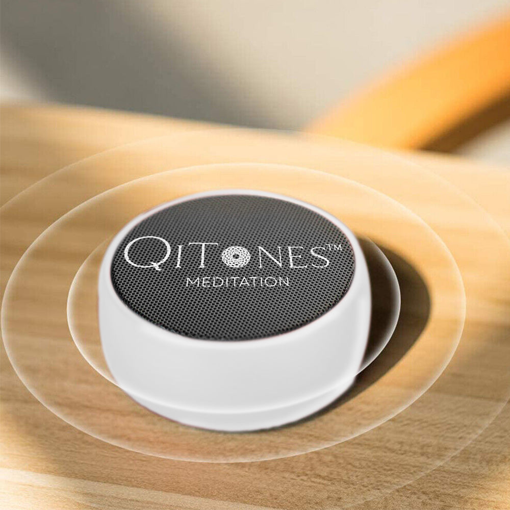 Meditation with Qi Tones™ Therapeutic Natural Relaxation Audio System. - Qi Life Store 