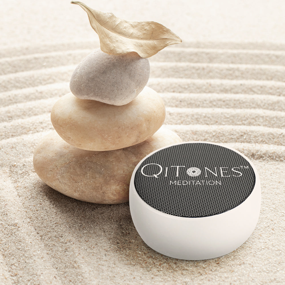 Meditation with Qi Tones™ Therapeutic Natural Relaxation Audio System. - Qi Life Store 