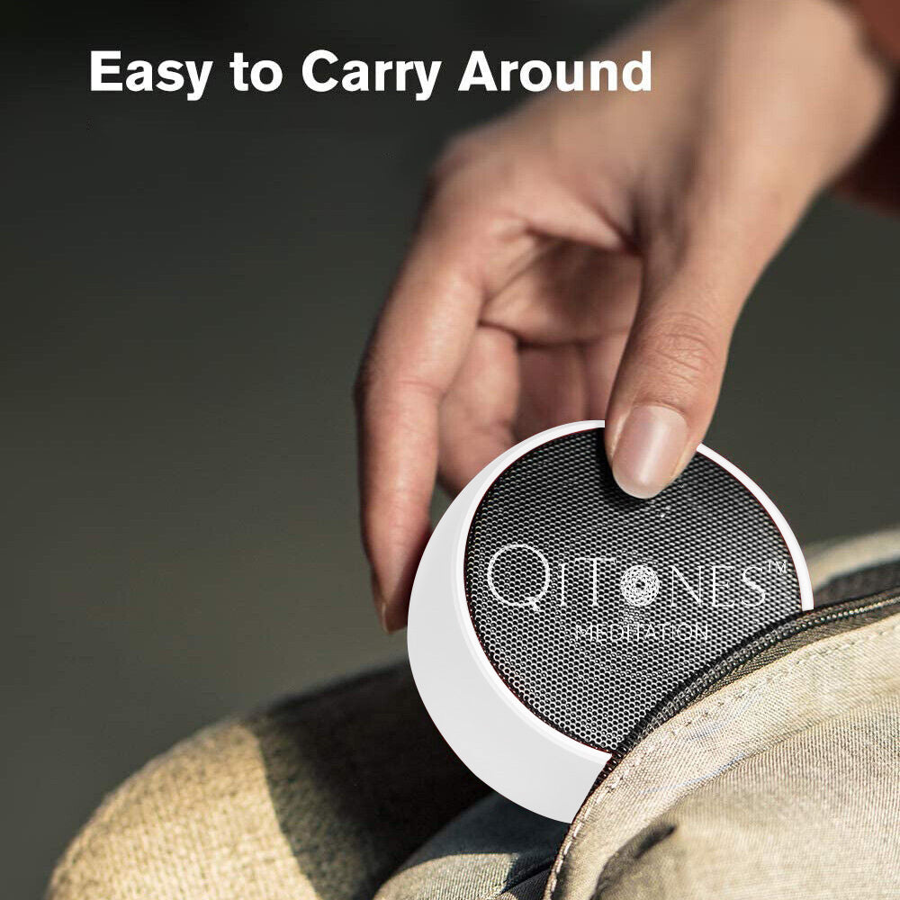 Meditation with Qi Tones™ Therapeutic Natural Relaxation Audio System. - Qi Life Store 