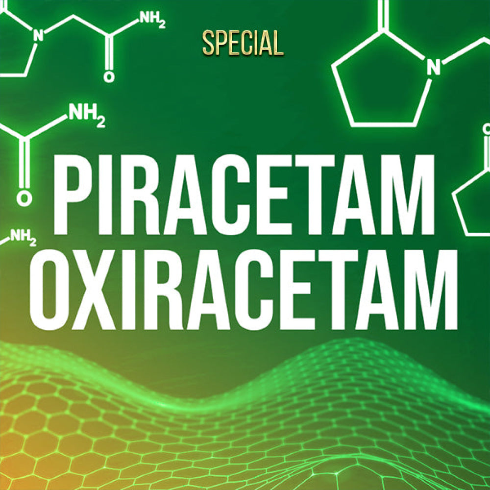 Piracetam Oxiracetam - Nootropic: Cognitive Boost - Qi Life Store 